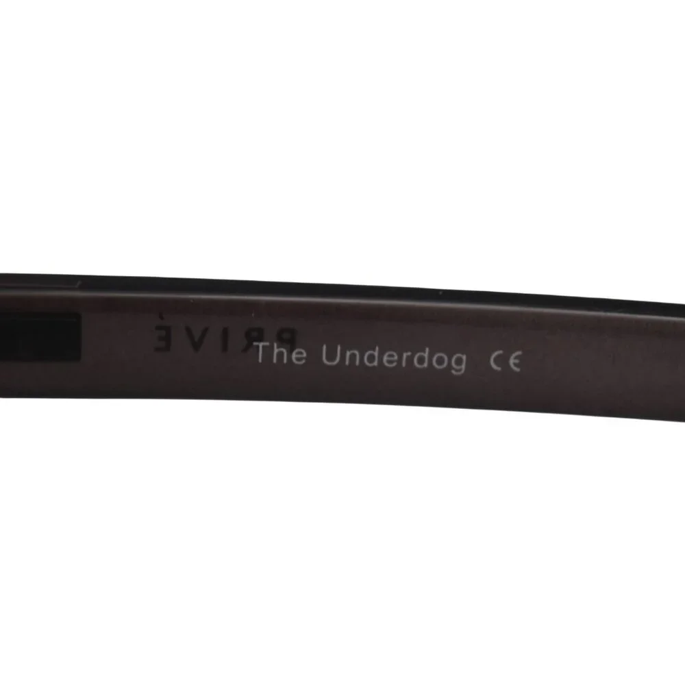 Privé Revaux The Underdog Polarized Sunglasses Black Handcrafted Unisex Retro